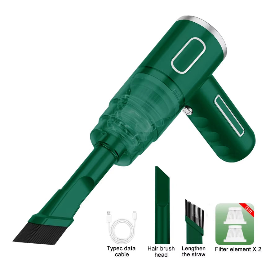 BELIBUY Home Appliance Powerful Suction Car Vacuum Cleaner Portable Powerful Cordless Vacuum Cleaner Household Carpet Cleaner