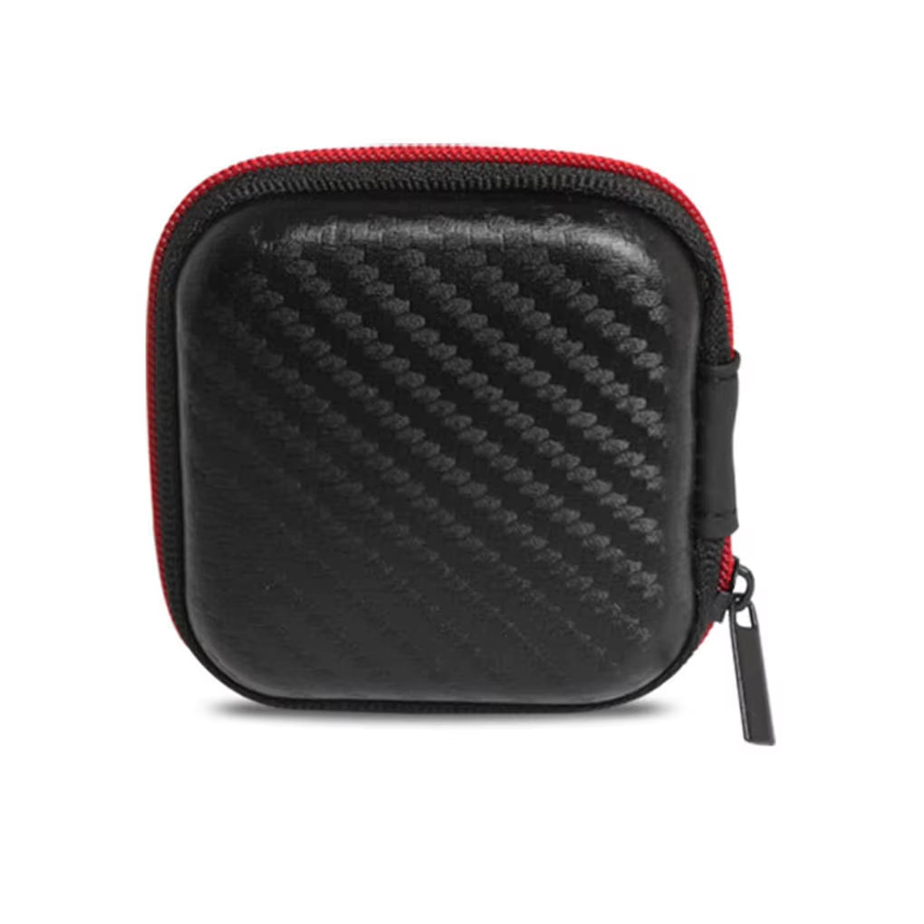 KZ Earphone Storage Bag Square Headset Box Indoor Outdoor Travelling Earphones Storaging Case Accessories with Zipper