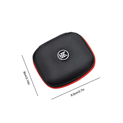 KZ Earphone Storage Bag Square Headset Box Indoor Outdoor Travelling Earphones Storaging Case Accessories with Zipper